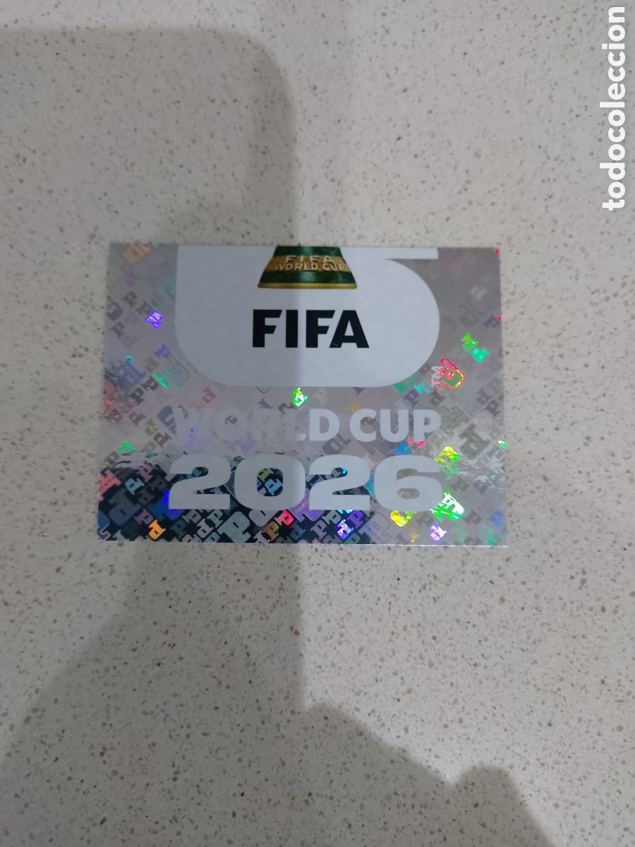 Fu&szlig;ball-Sticker: CROMO N&Uacute;MERO FWC 2 TROFEO COPA DEL MUNDO. MUNDIAL 2026. PANINI