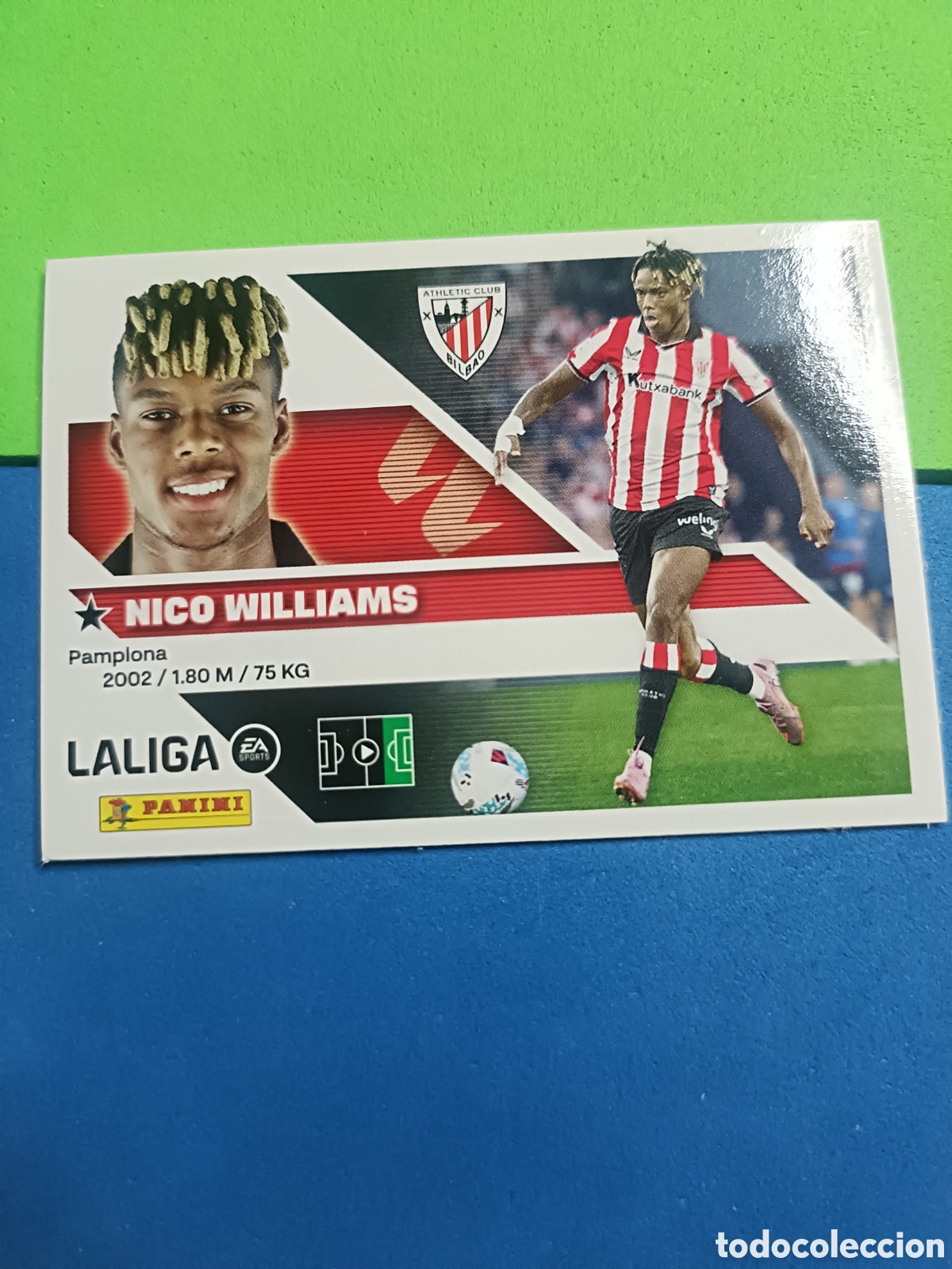 Football Stickers: Panini cromos stickers Liga este 2026 2027 26 27 - Bilbao 18 Nico Williams
