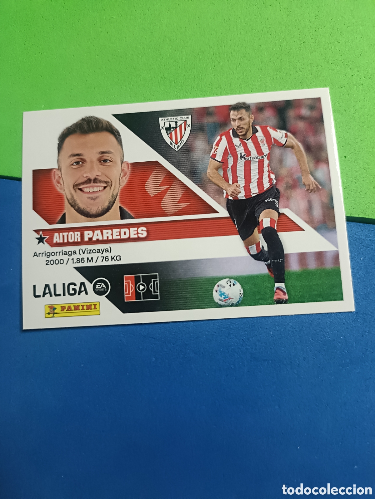 Football Stickers: Panini cromos stickers Liga este 2026 2027 26 27 - Bilbao 6A Paredes