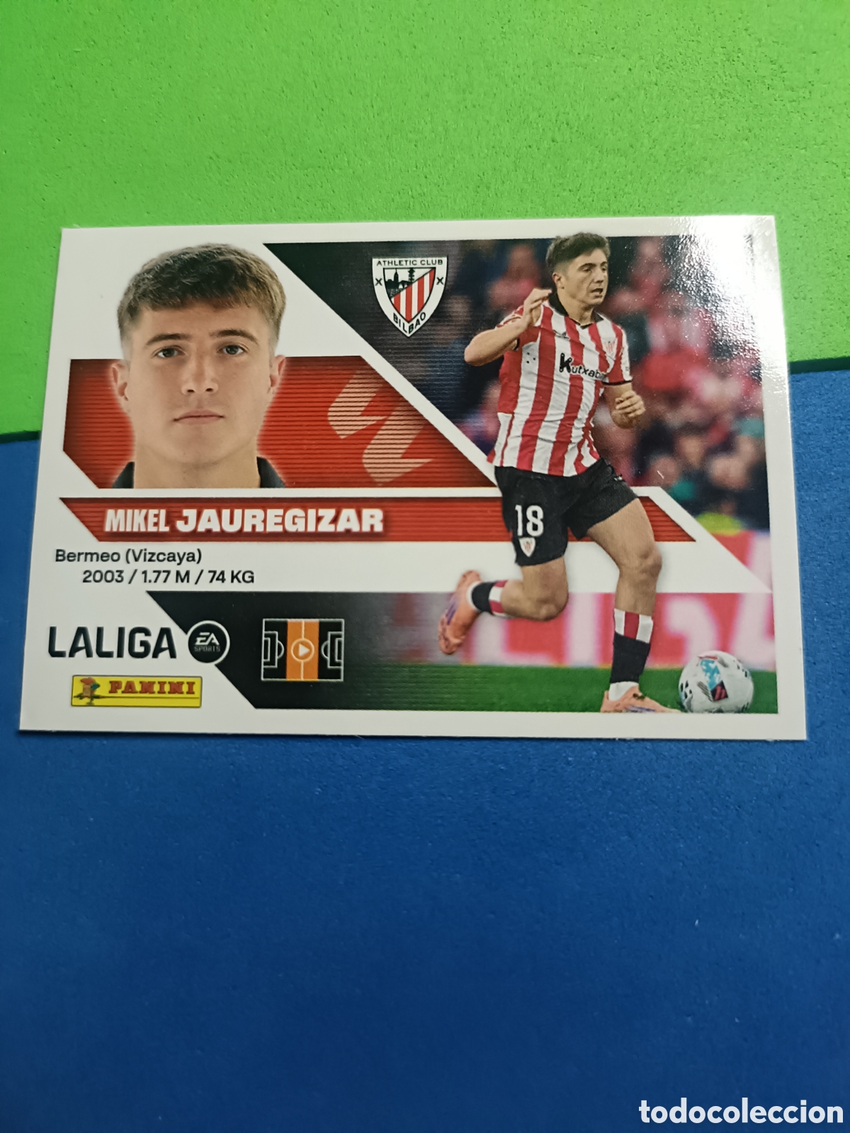Cromos de f&uacute;tbol: Panini cromos stickers Liga este 2026 2027 26 27 - Bilbao 10 Jauregizar