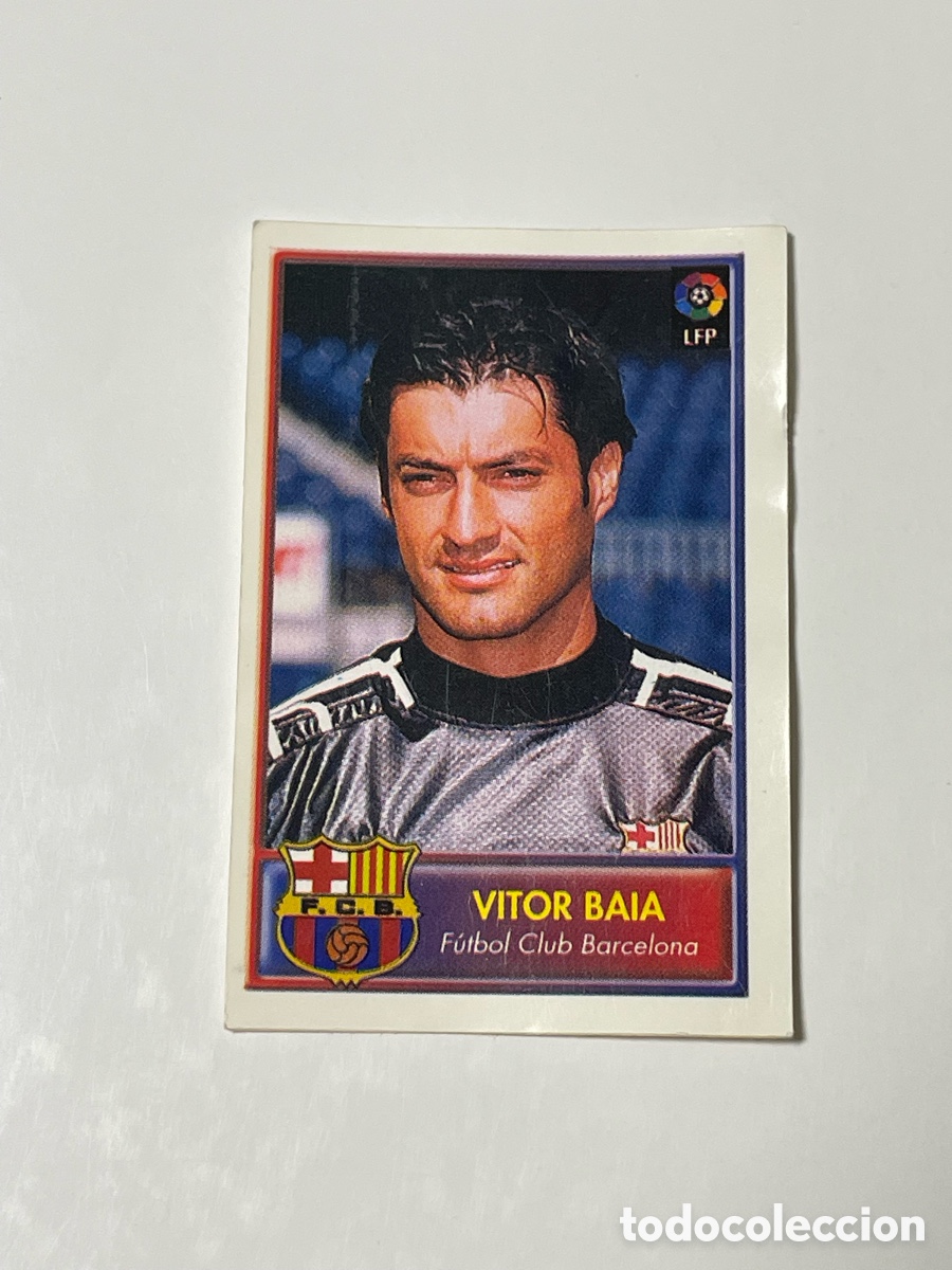 Cromos de f&uacute;tbol: Vitor Baia F. C. Barcelona 97/98 Bollycao #1