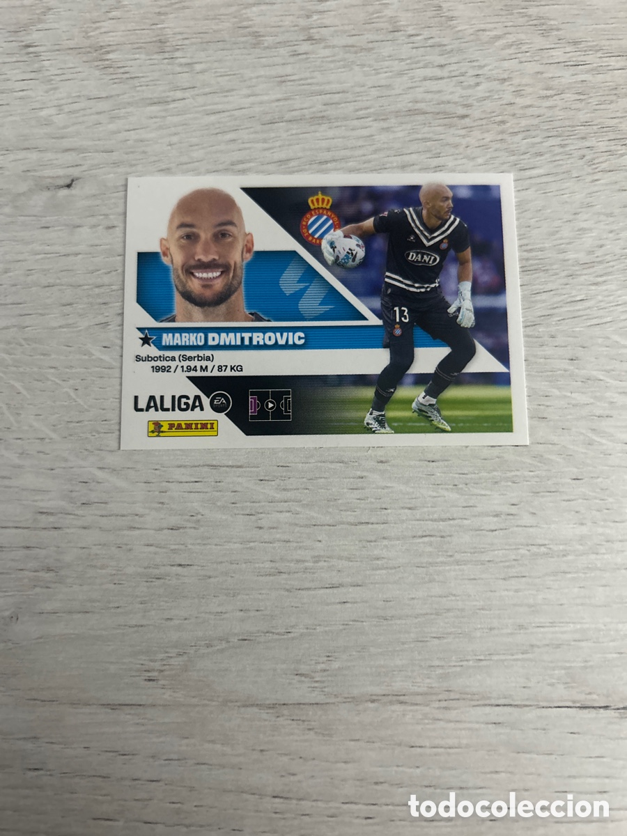 Cromos de f&uacute;tbol: Dmitrovic 3 Espanyol Liga Este 2026/27 26-27 Panini