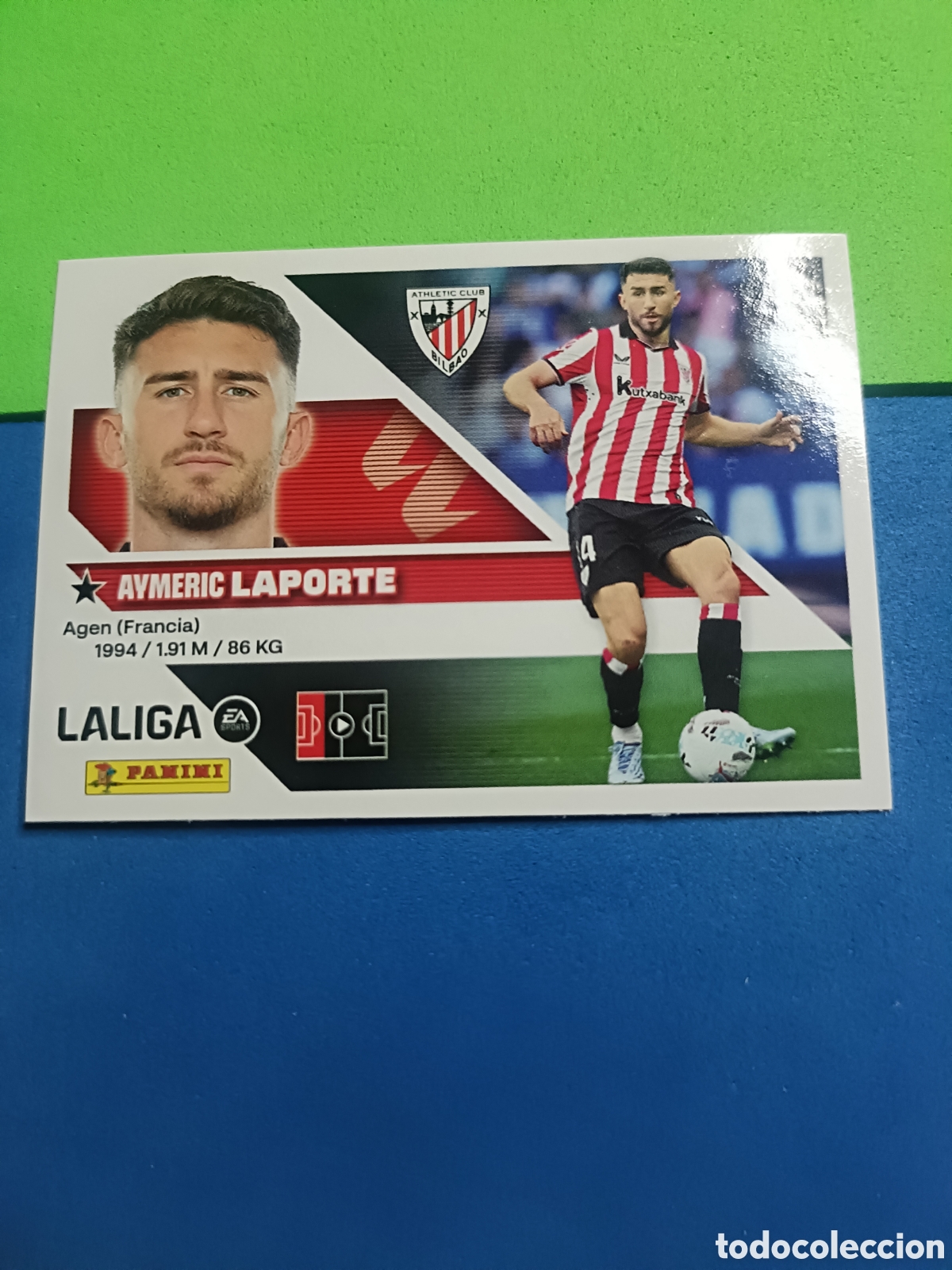 Cromos de f&uacute;tbol: Panini cromos stickers Liga este 2026 2027 26 27 - Bilbao 8 Laporte