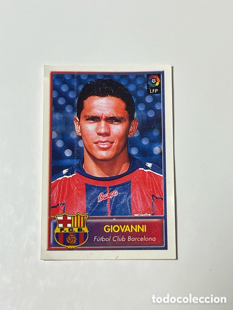 Cromos de f&uacute;tbol: Giovanni F. C. Barcelona 96/97 Bollycao #9