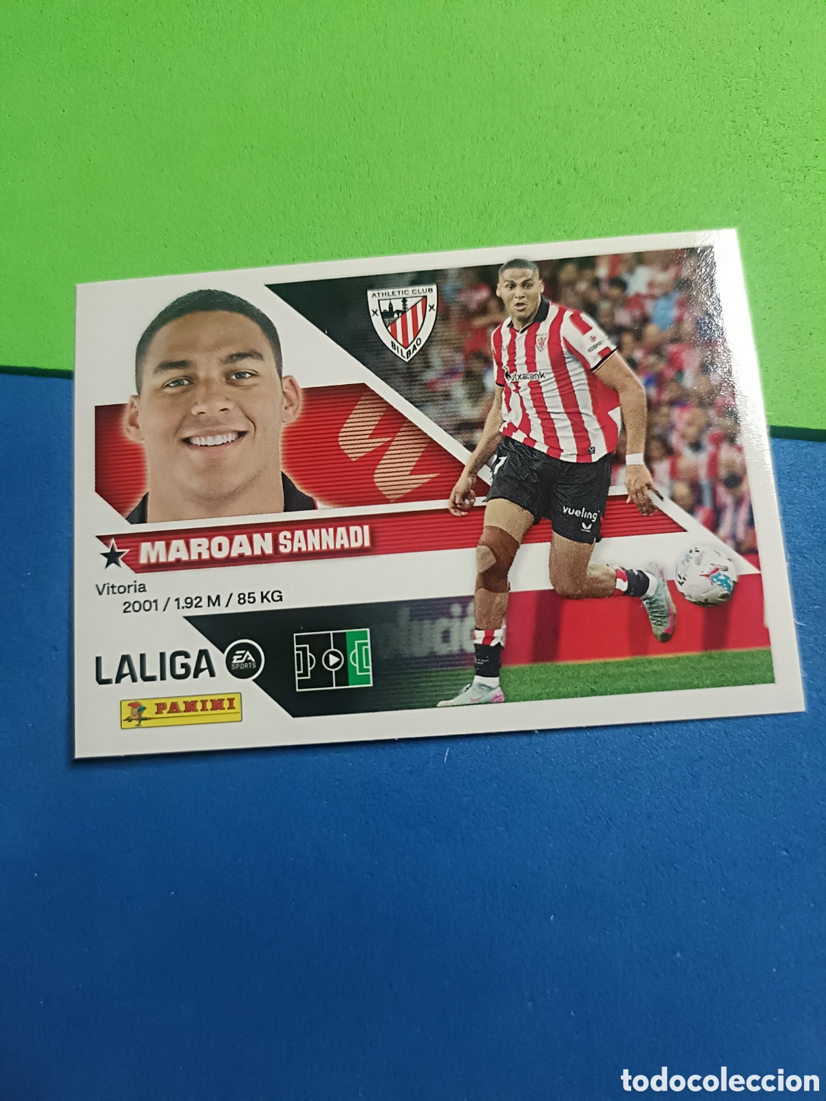 Cromos de f&uacute;tbol: Panini cromos stickers Liga este 2026 2027 26 27 - Bilbao 17B Maroan