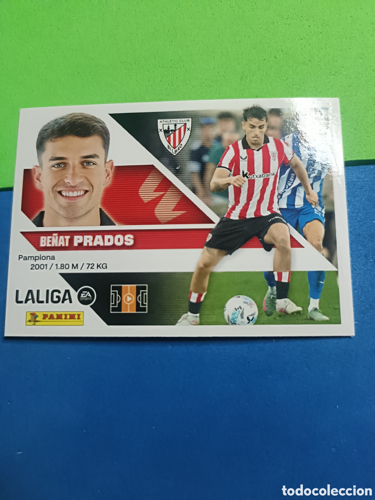 Cromos de f&uacute;tbol: Panini cromos stickers Liga este 2026 2027 26 27 - COLOCA Bilbao 13bis Prados