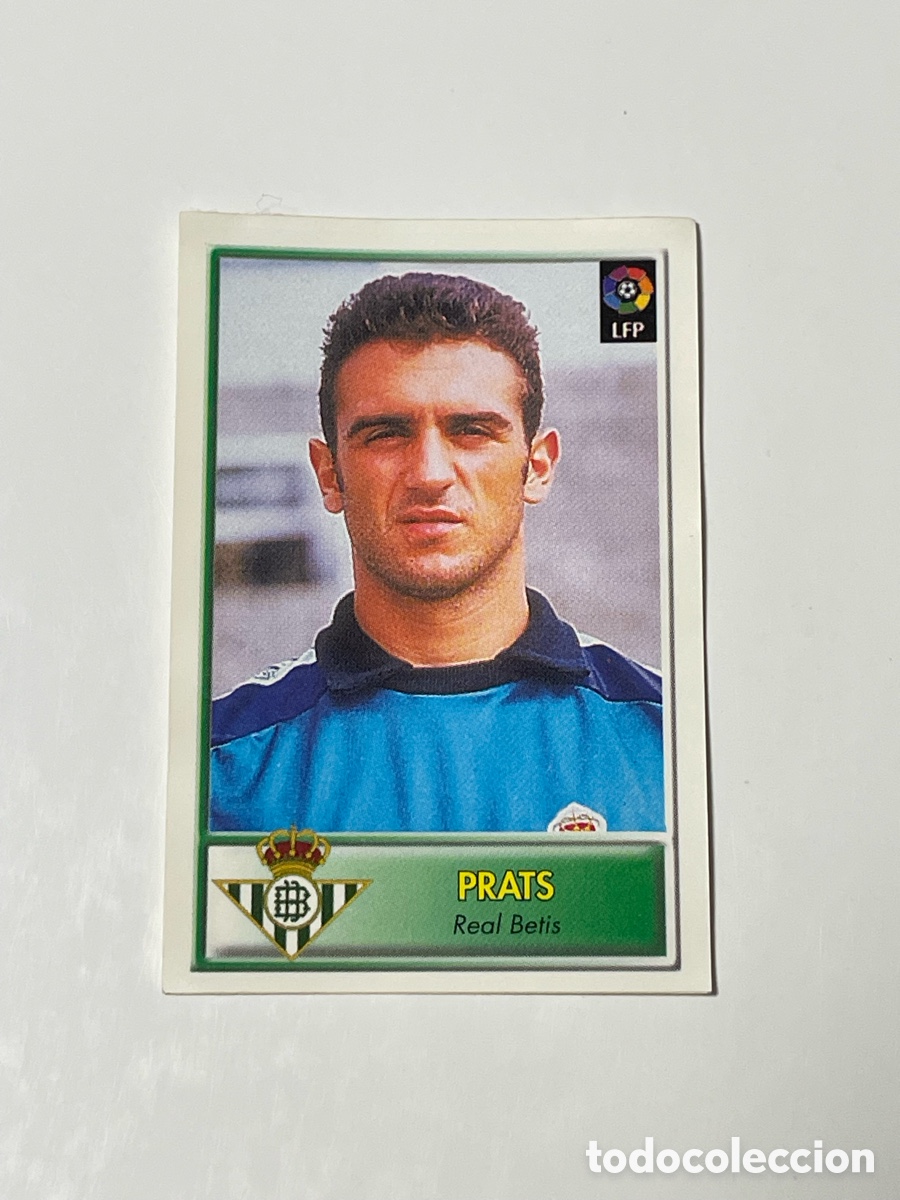 Cromos de f&uacute;tbol: Toni Prats Betis 97/98 Bollycao #12