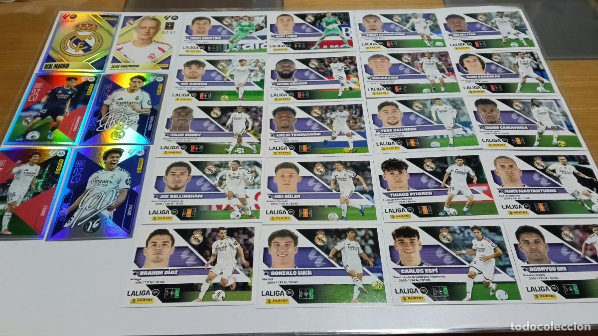 Cromos de f&uacute;tbol: 42 Cromos Barcelona Liga Este 26 27 2026 2027 Sin Pegar