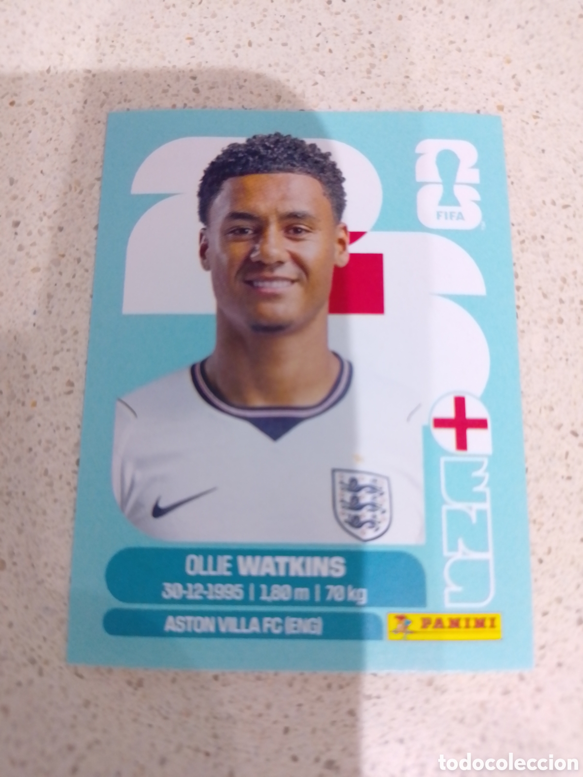 Cromos de f&uacute;tbol: CROMO N&Uacute;MERO 20 WATKINS INGLATERRA . MUNDIAL 2026. PANINI.
