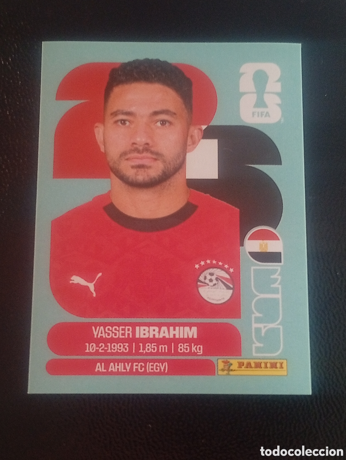 Cromos de f&uacute;tbol: EGY 5 IBRAHIM EGYPTO MUNDIAL F&Uacute;TBOL 2026 FIFA WORLD CUP PANINI CROMO STICKER EGY5