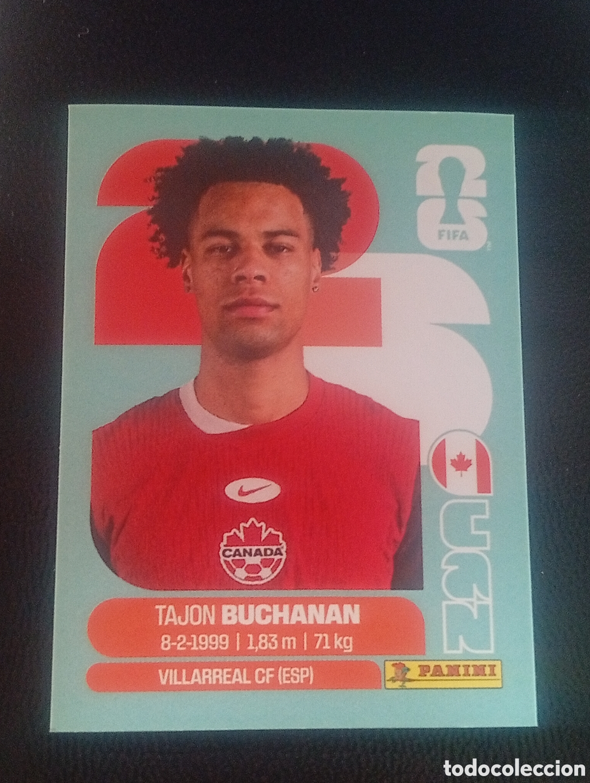 Cromos de f&uacute;tbol: CAN 17 BUCHANAN CANADA MUNDIAL F&Uacute;TBOL 2026 FIFA WORLD CUP PANINI CROMO STICKER CAN17