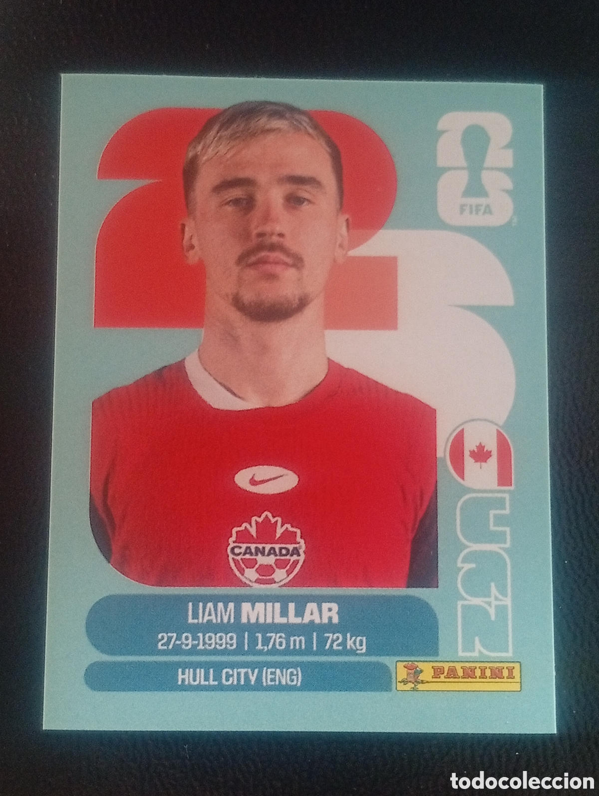 Cromos de f&uacute;tbol: CAN 18 MILLAR CANADA MUNDIAL F&Uacute;TBOL 2026 FIFA WORLD CUP PANINI CROMO STICKER CAN18