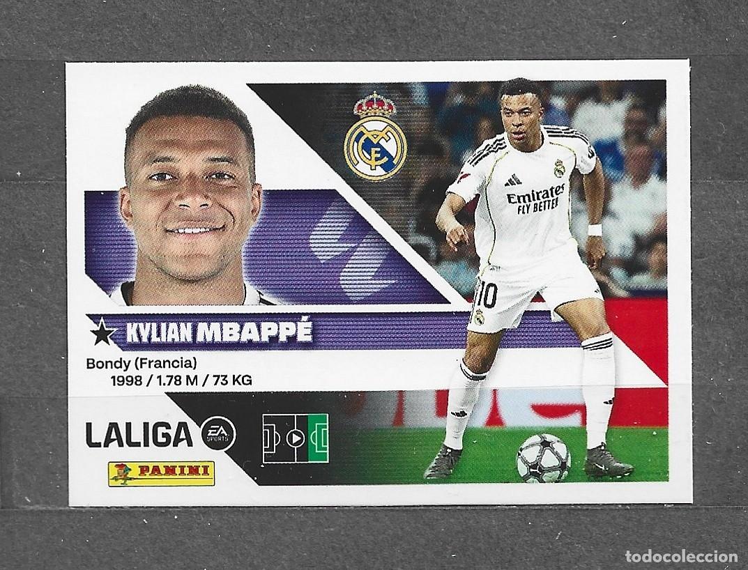 Cromos de f&uacute;tbol: Liga este 26/27 - Mbapp&eacute; - N&ordm; 20 - R. Madrid