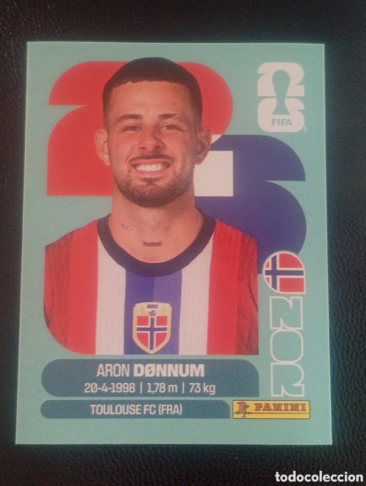 Cromos de f&uacute;tbol: NOR 17 DONNUM NORUEGA MUNDIAL F&Uacute;TBOL 2026 FIFA WORLD CUP PANINI CROMO STICKER NOR17