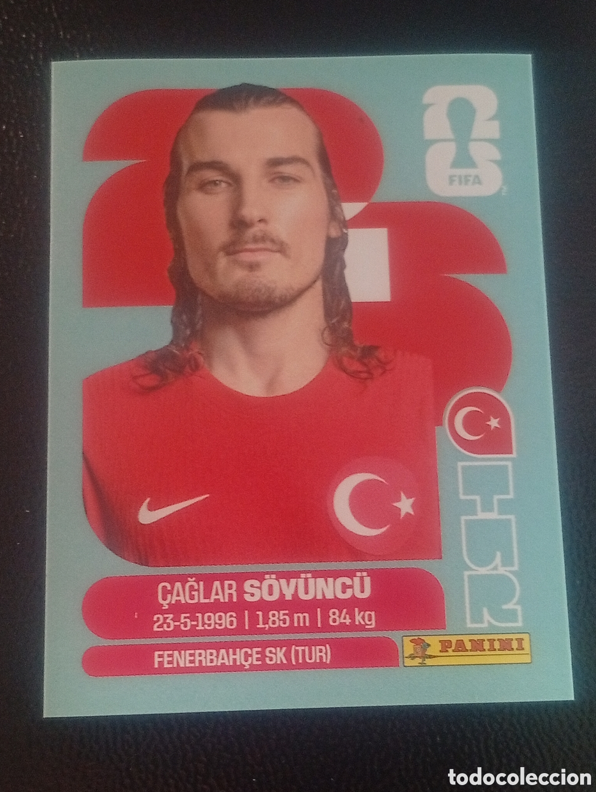 Cromos de f&uacute;tbol: TUR 6 SOYUNCU TURQUIA TURKIA MUNDIAL F&Uacute;TBOL 2026 FIFA WORLD CUP PANINI CROMO STICKER TUR6
