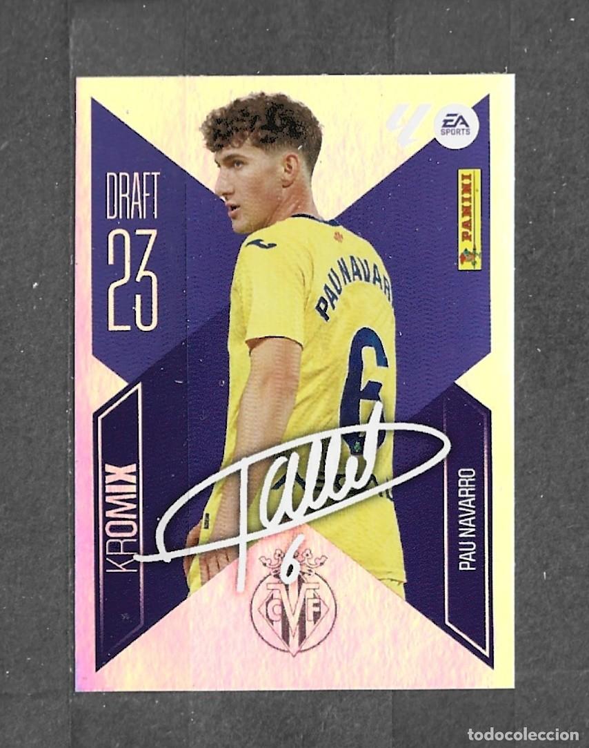 Cromos de f&uacute;tbol: Liga este 26/27 - Pau Navarro - N&ordm; K18 - Villarreal CF - ( Kromix )