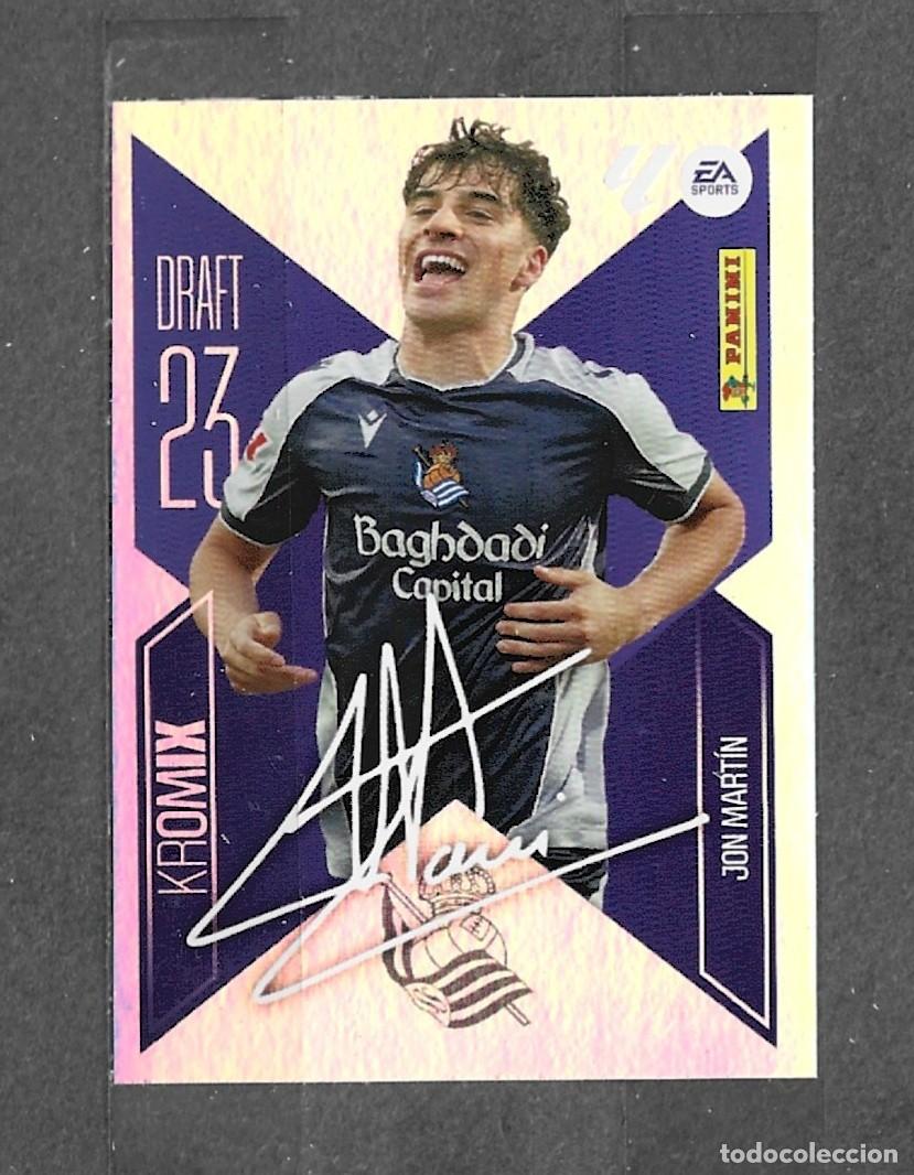 Cromos de f&uacute;tbol: Liga este 26/27 - Jon Mart&iacute;n - N&ordm; K13 - Real Sociedad - ( Kromix )