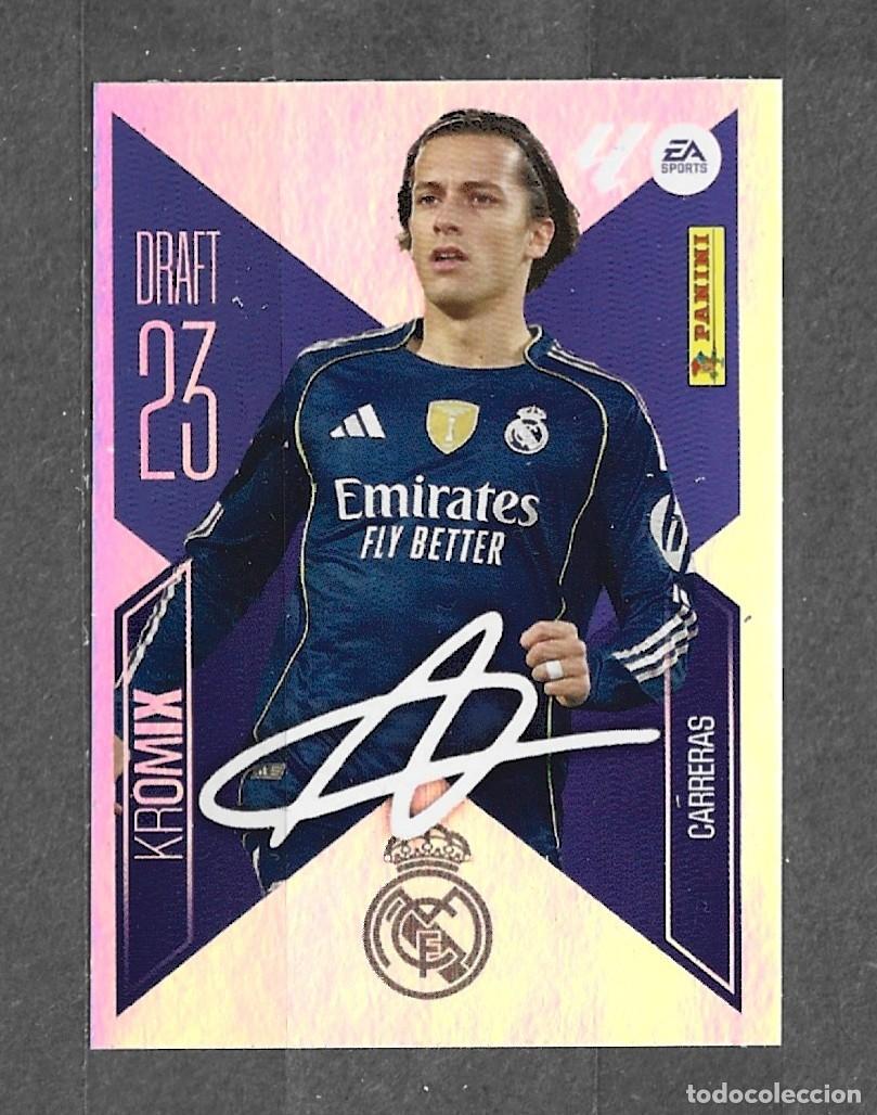 Cromos de f&uacute;tbol: Liga este 26/27 - Carreras - N&ordm; K5 - R. Madrid - ( Kromix )