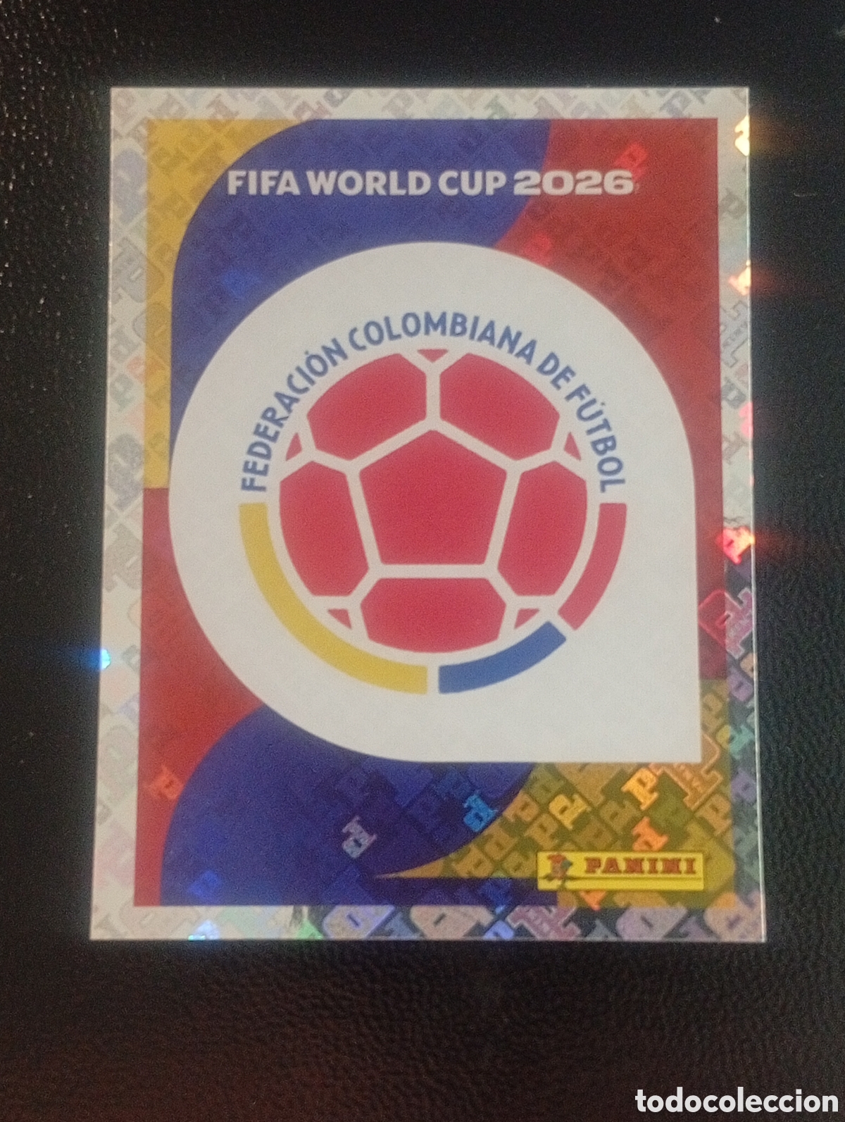Cromos de f&uacute;tbol: COL 1 escudo COLOMBIANMUNDIAL F&Uacute;TBOL 2026 FIFA WORLD CUP PANINI CROMO STICKER COL1