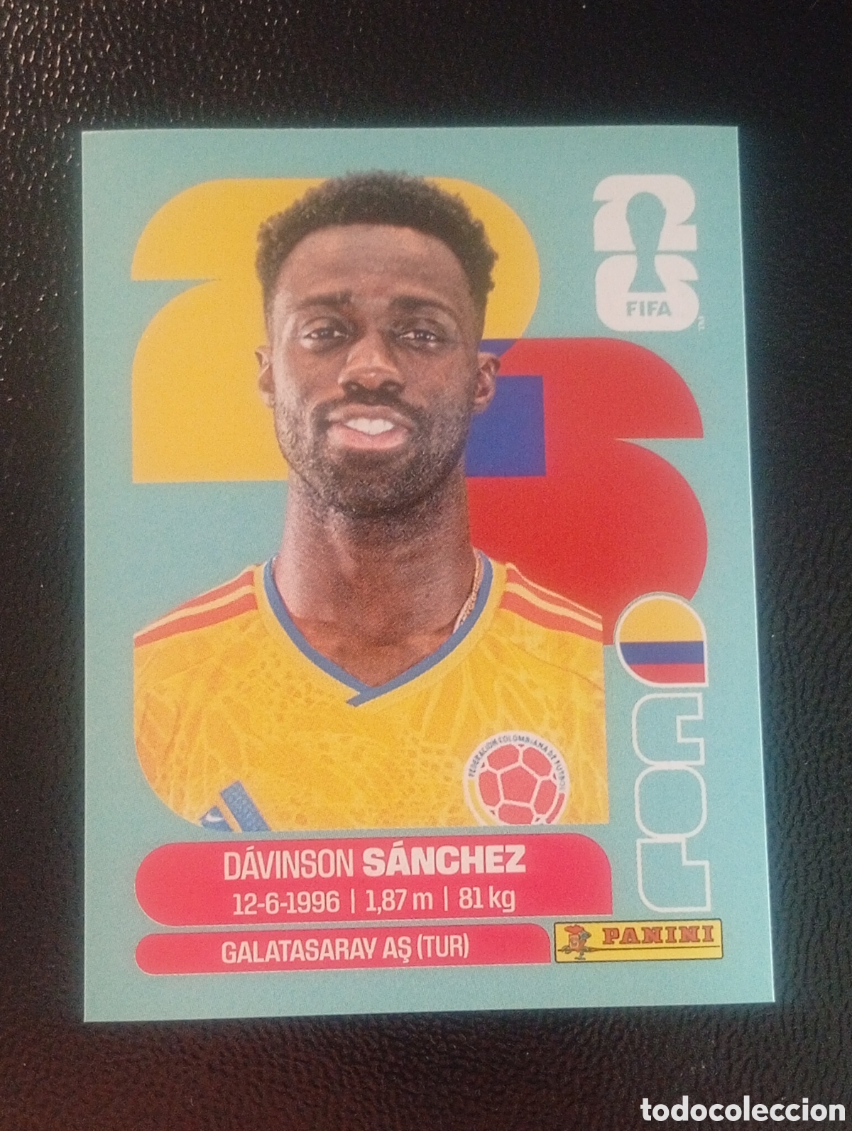 Cromos de f&uacute;tbol: COL 4 S&Aacute;NCHEZ COLOMBIA MUNDIAL F&Uacute;TBOL 2026 FIFA WORLD CUP PANINI CROMO STICKER COL4