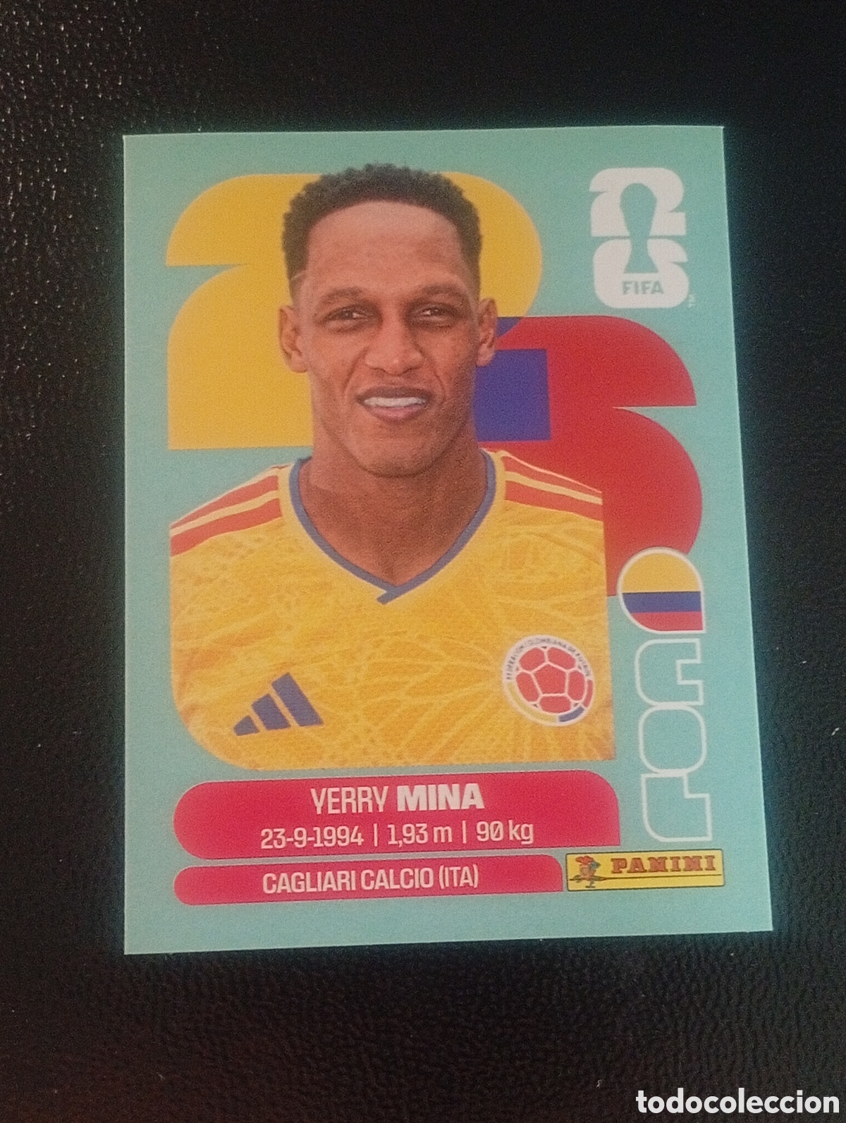 Cromos de f&uacute;tbol: COL 5 MINA COLOMBIA MUNDIAL F&Uacute;TBOL 2026 FIFA WORLD CUP PANINI CROMO STICKER COL5