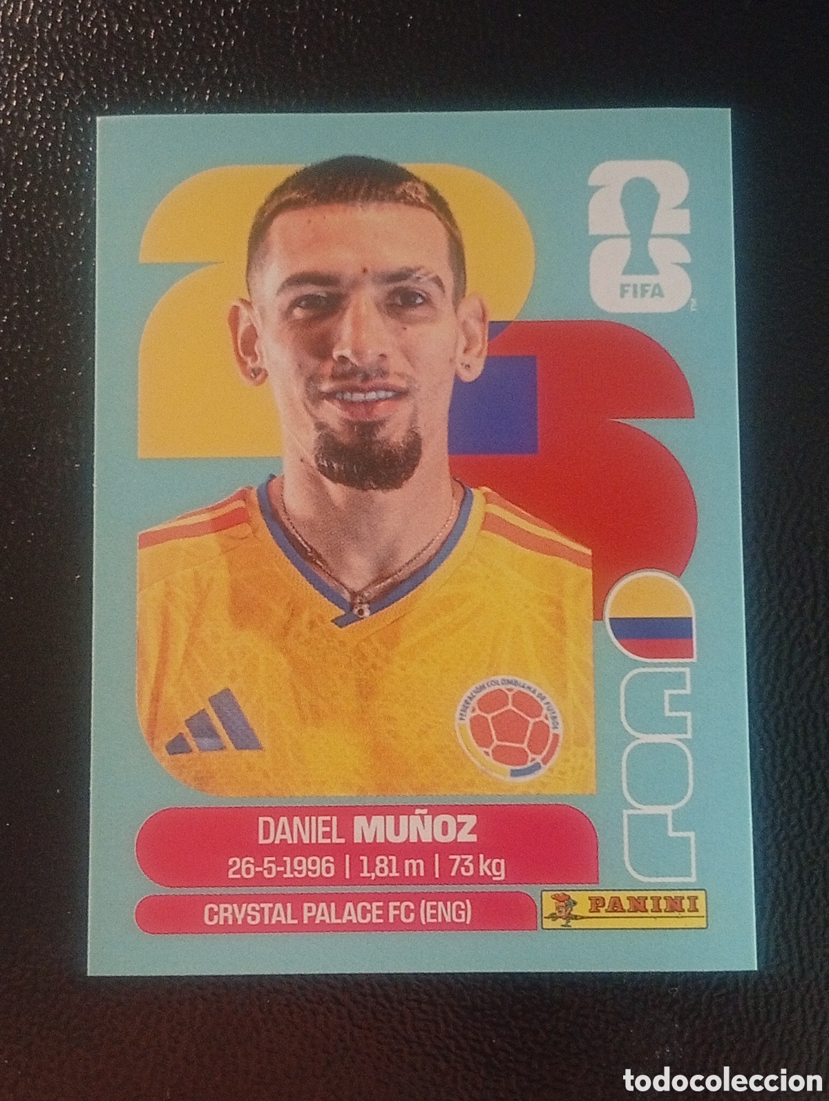 Cromos de f&uacute;tbol: COL 6 MU&Ntilde;OZ COLOMBIA MUNDIAL F&Uacute;TBOL 2026 FIFA WORLD CUP PANINI CROMO STICKER COL6
