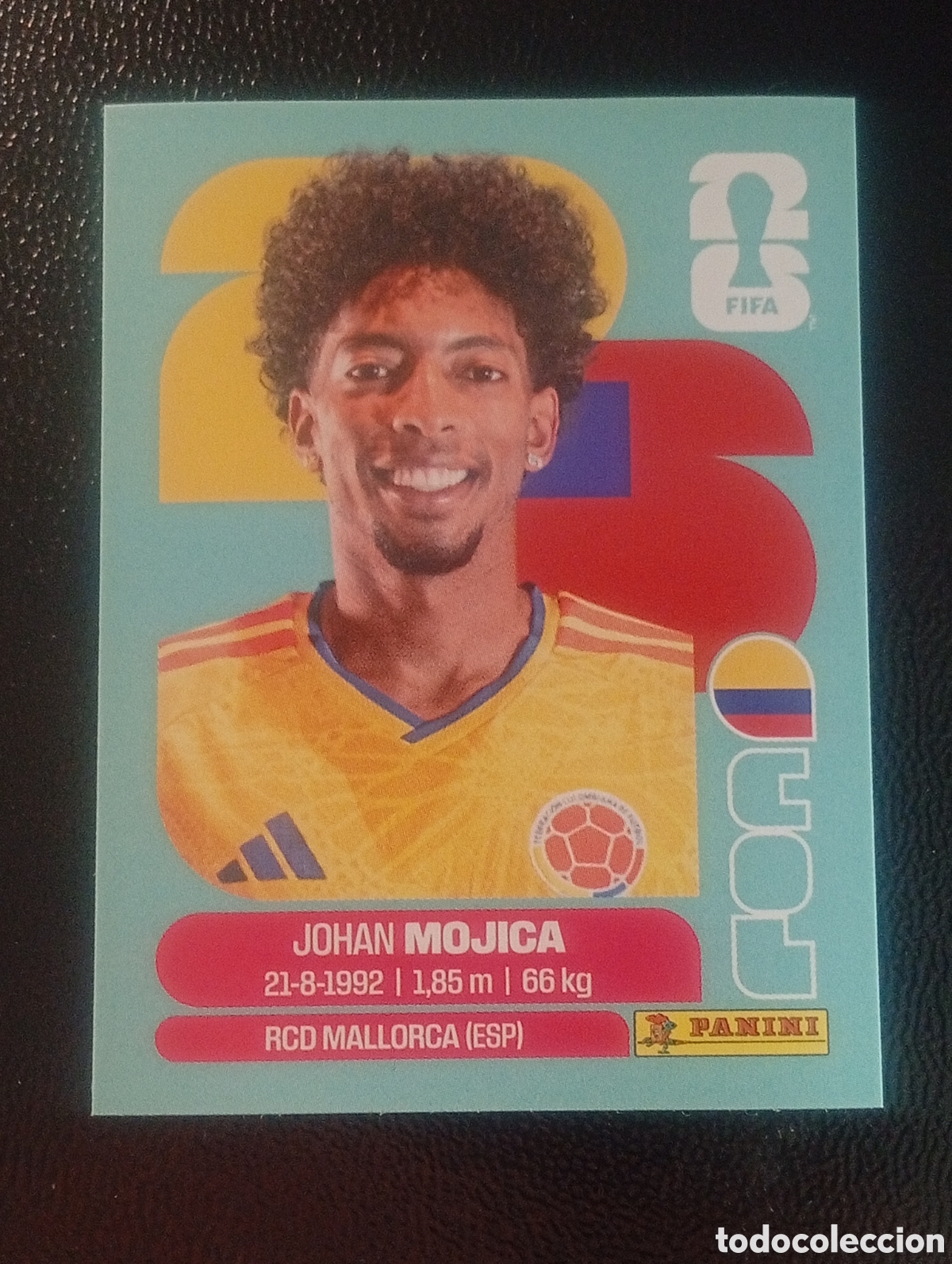 Cromos de f&uacute;tbol: COL 7 MOJICA COLOMBIA MUNDIAL F&Uacute;TBOL 2026 FIFA WORLD CUP PANINI CROMO STICKER COL7