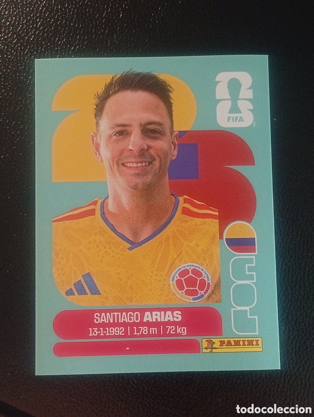 Cromos de f&uacute;tbol: COL 9 ARIAS COLOMBIA MUNDIAL F&Uacute;TBOL 2026 FIFA WORLD CUP PANINI CROMO STICKER COL9