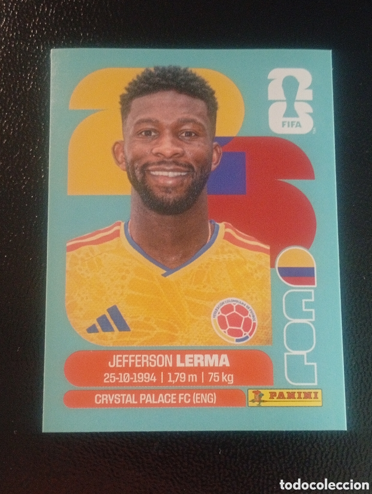 Cromos de f&uacute;tbol: COL 10 LERMA COLOMBIA MUNDIAL F&Uacute;TBOL 2026 FIFA WORLD CUP PANINI CROMO STICKER COL10