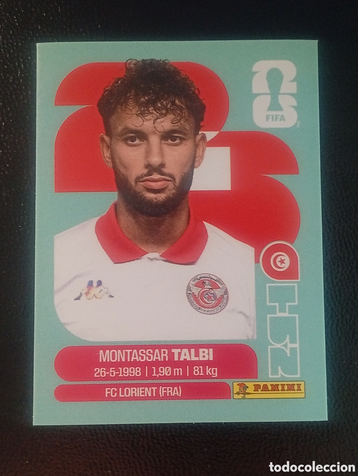 Cromos de f&uacute;tbol: TUN 5 TALBI TUNEZ TUNISIA MUNDIAL F&Uacute;TBOL 2026 FIFA WORLD CUP PANINI CROMO STICKER TUN5