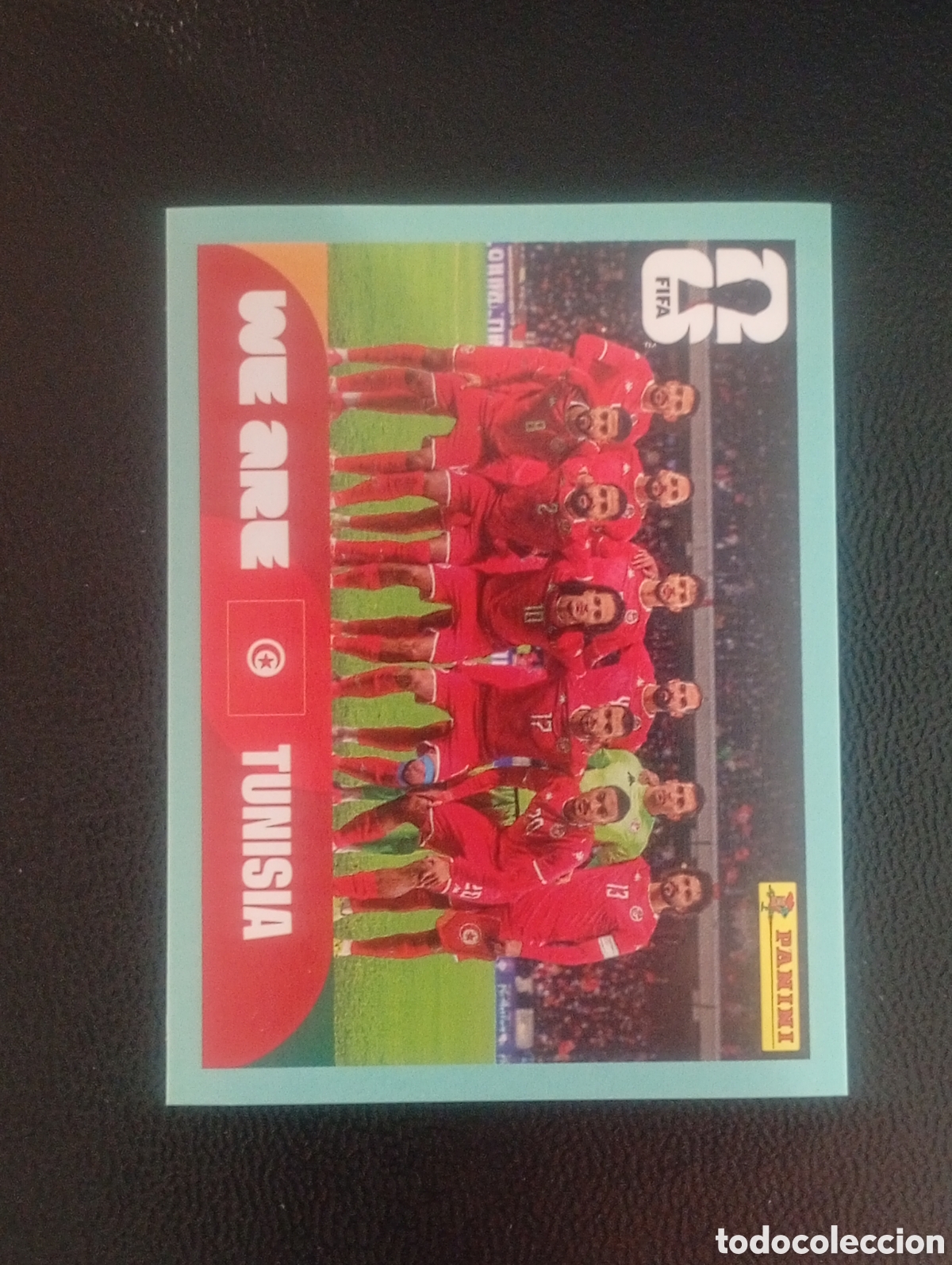 Cromos de f&uacute;tbol: TUN 13 equipo TUNICIA MUNDIAL F&Uacute;TBOL 2026 FIFA WORLD CUP PANINI CROMO STICKER TUN13