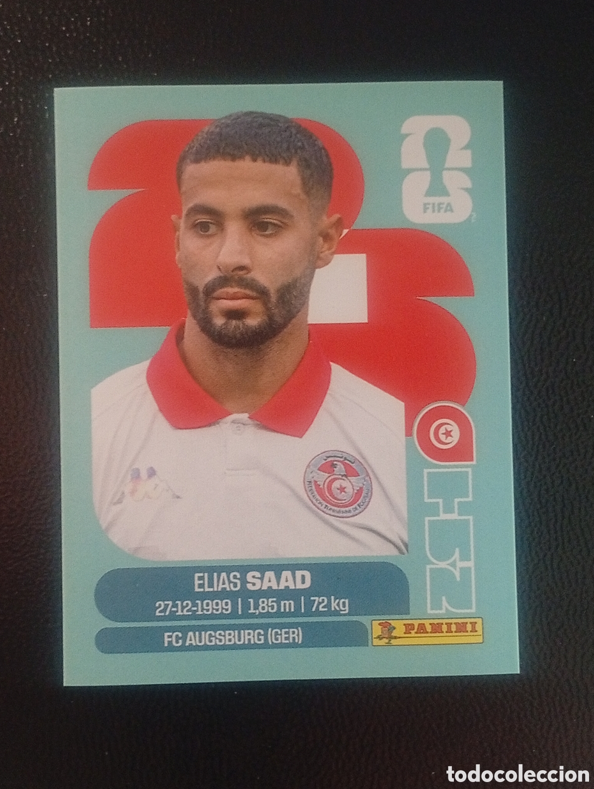 Cromos de f&uacute;tbol: TUN 16 SAAD TUNEZ TUNISIA MUNDIAL F&Uacute;TBOL 2026 FIFA WORLD CUP PANINI CROMO STICKER TUN16