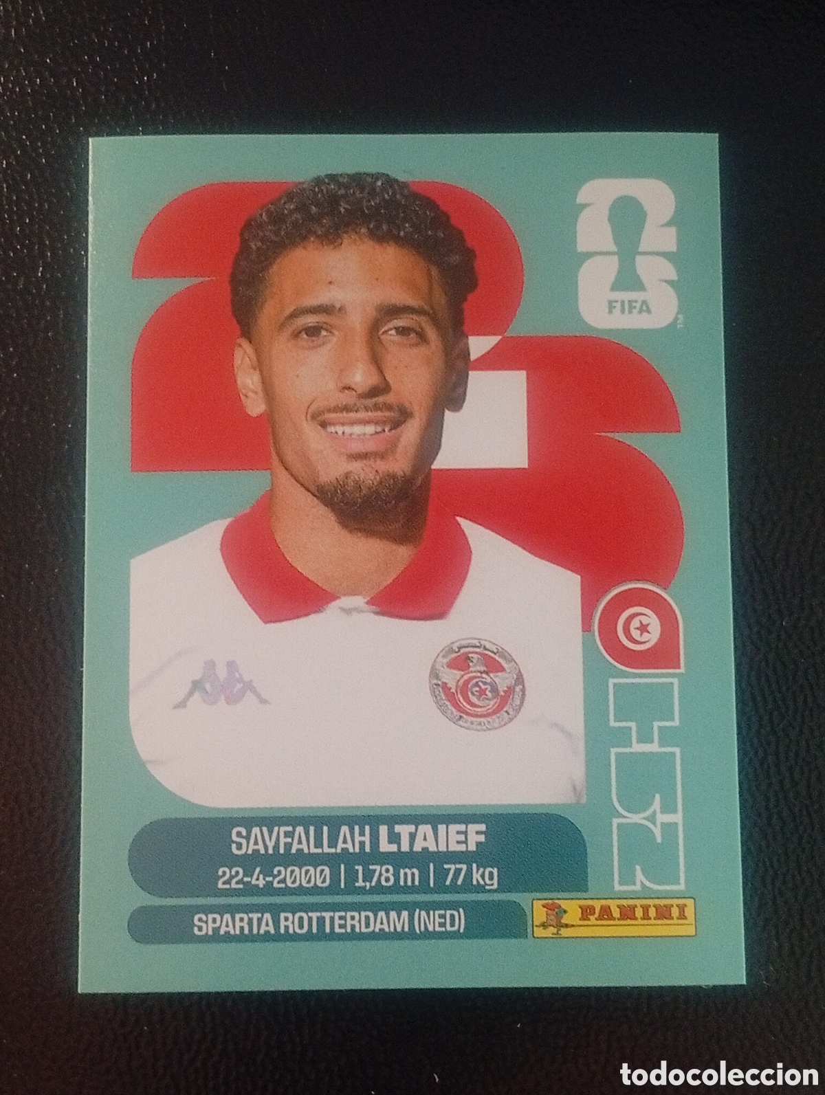 Cromos de f&uacute;tbol: TUN 19 LTAIEF TUNEZ TUNISIA MUNDIAL F&Uacute;TBOL 2026 FIFA WORLD CUP PANINI CROMO STICKER TUN19