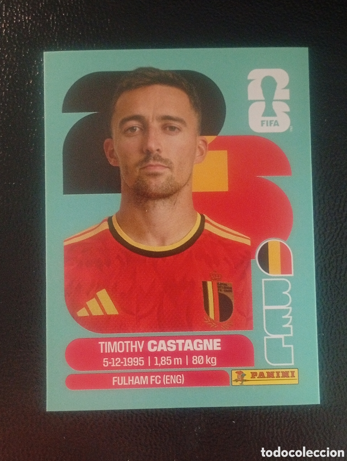 Cromos de f&uacute;tbol: BEL 4 CASTAGNE BELGIUM BELGICA MUNDIAL F&Uacute;TBOL 2026 FIFA WORLD CUP PANINI CROMO STICKER BEL4