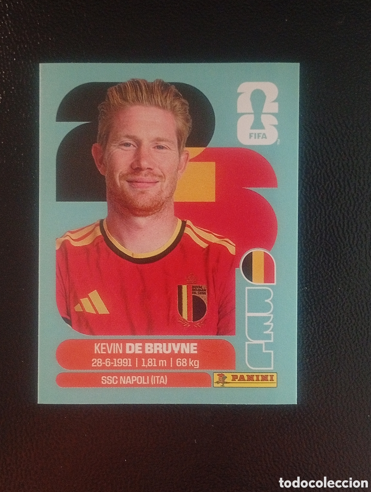 Cromos de f&uacute;tbol: BEL 15 KEVIN DE BRUYNE BELGIUM BELGICA MUNDIAL F&Uacute;TBOL 2026 FIFA WORLD CUP PANINI CROMO STICKER BEL15