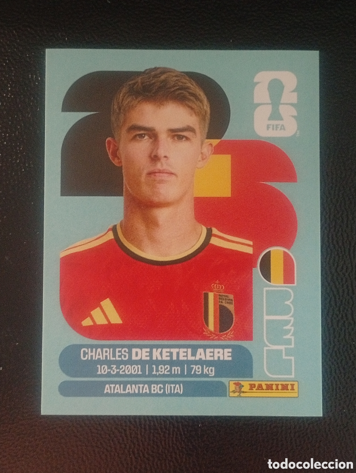 Cromos de f&uacute;tbol: BEL 17 KETELAERE BELGIUM BELGICA MUNDIAL F&Uacute;TBOL 2026 FIFA WORLD CUP PANINI CROMO STICKER BEL17