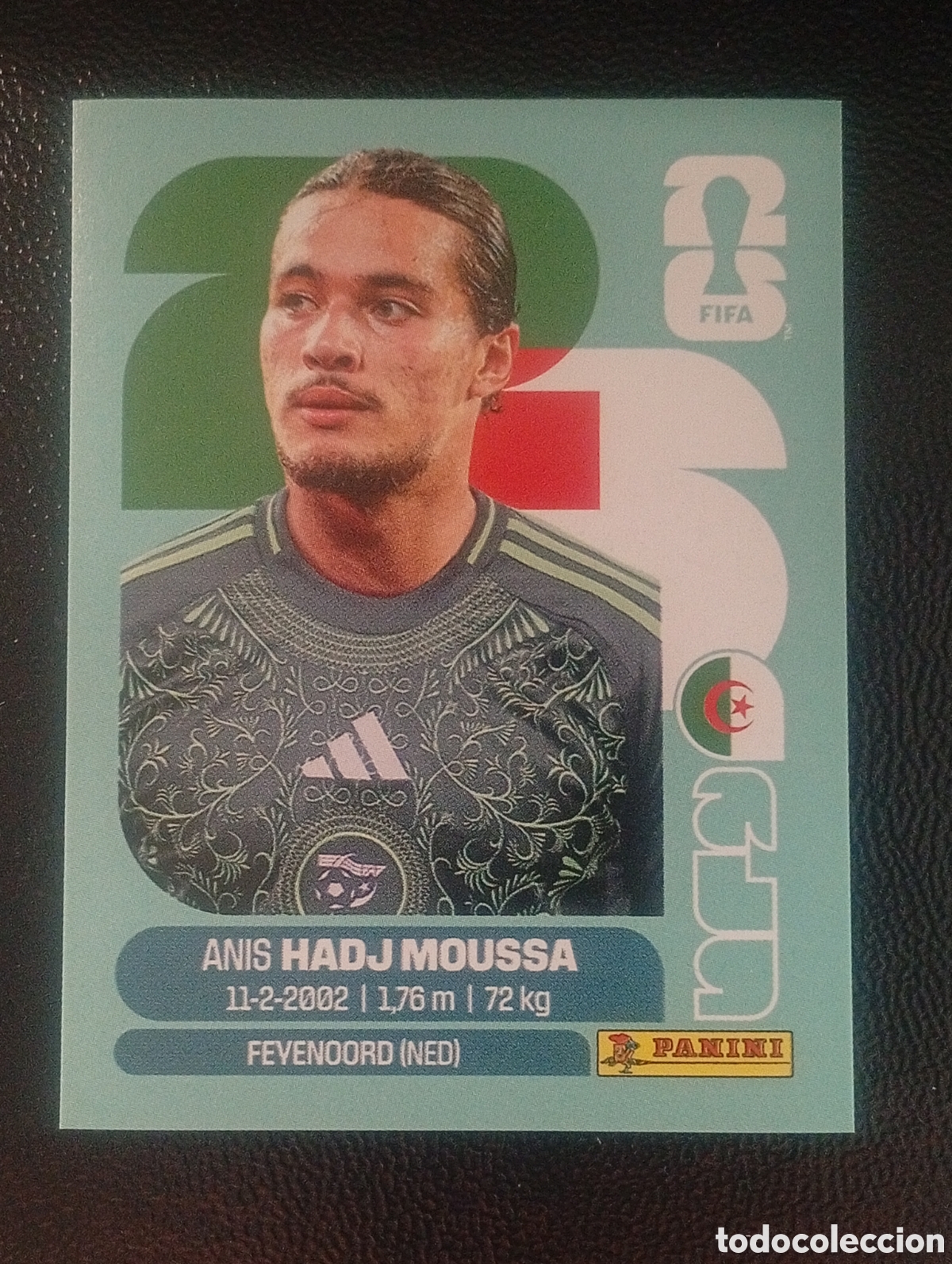 Cromos de f&uacute;tbol: ALG 17 MOUSSA ALGERIA MUNDIAL F&Uacute;TBOL 2026 FIFA WORLD CUP PANINI CROMO STICKER ALG17