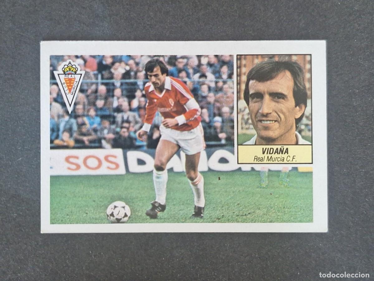 Cromos de f&uacute;tbol: L3 VIDA&Ntilde;A REAL MURCIA C. F. LIGA ESTE 1984 1985 84 85 NUNCA PEGADO SIN PEGAR