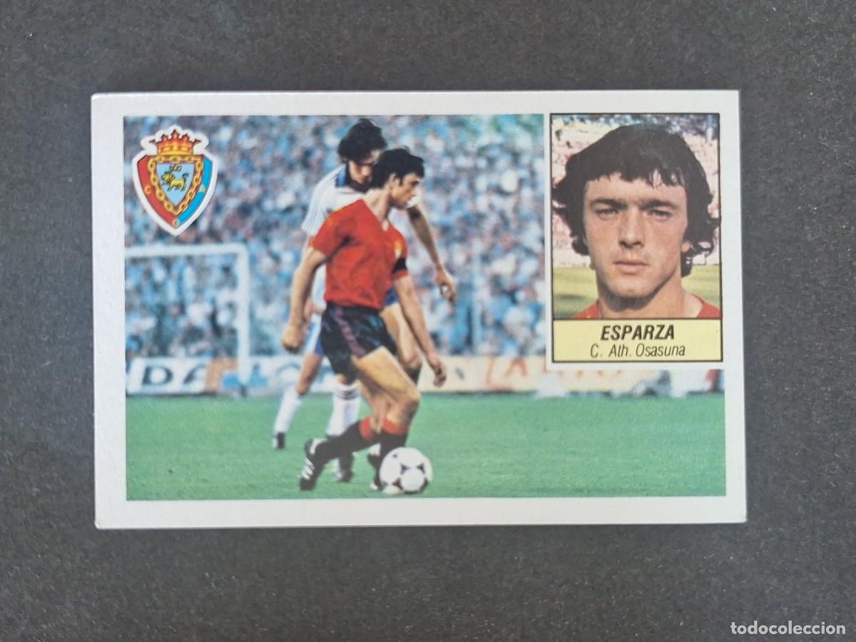 Cromos de f&uacute;tbol: L3 ESPARZA C. A. OSASUNA C. F. LIGA ESTE 1984 1985 84 85 NUNCA PEGADO SIN PEGAR