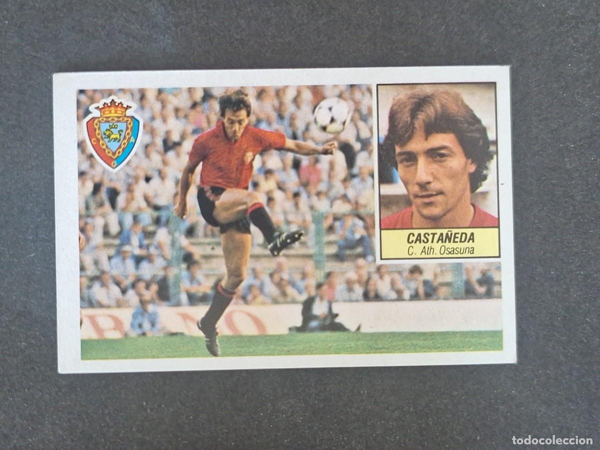 Cromos de f&uacute;tbol: L3 CASTA&Ntilde;EDA C. A. OSASUNA C. F. LIGA ESTE 1984 1985 84 85 NUNCA PEGADO SIN PEGAR