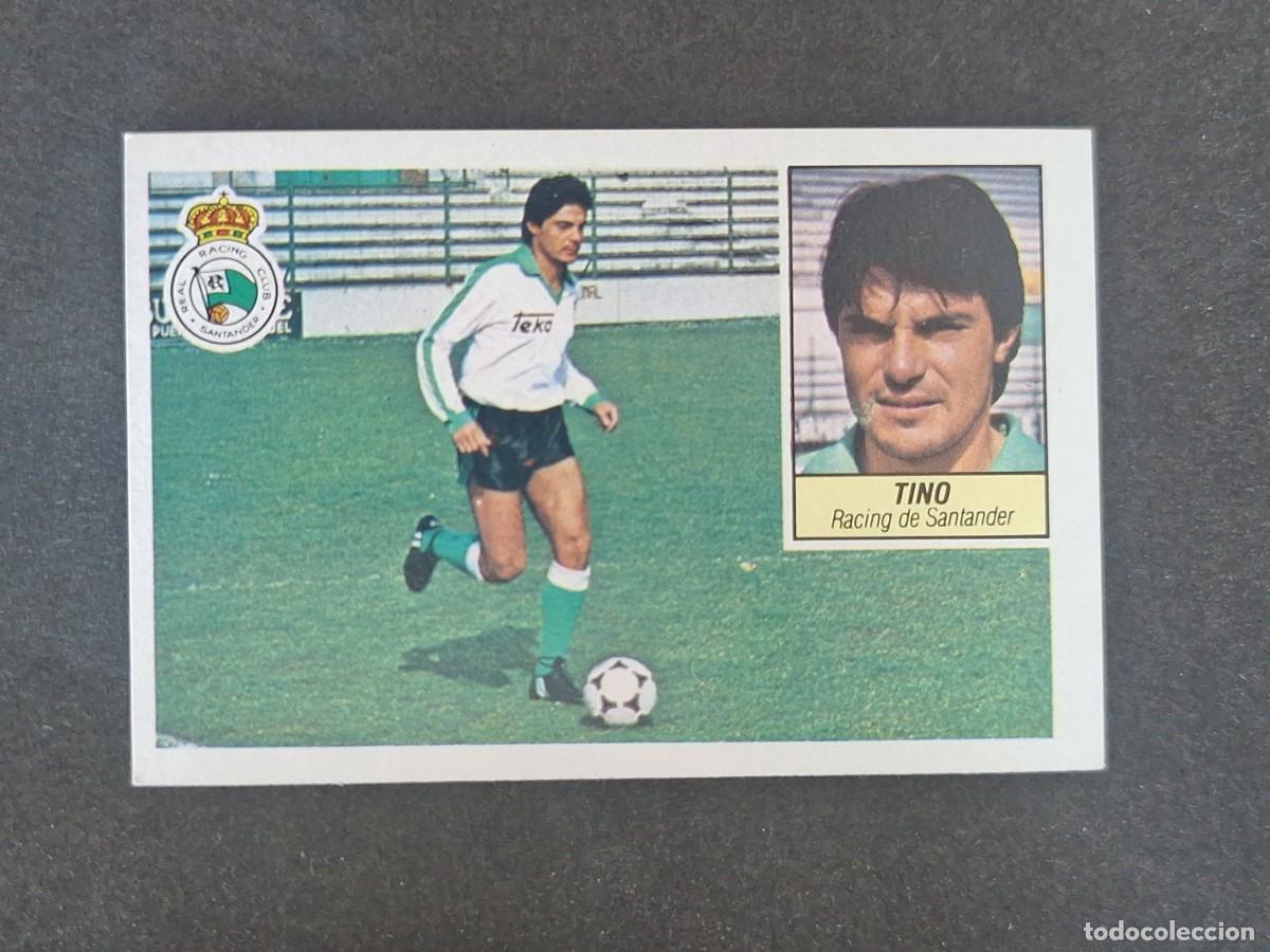 Figurine di Calcio: L3 TINO RACING DE SANTANDER LIGA ESTE 1984 1985 84 85 NUNCA PEGADO SIN PEGAR