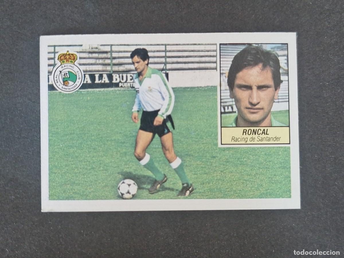 Cromos de f&uacute;tbol: L3 RONCAL RACING DE SANTANDER LIGA ESTE 1984 1985 84 85 NUNCA PEGADO SIN PEGAR
