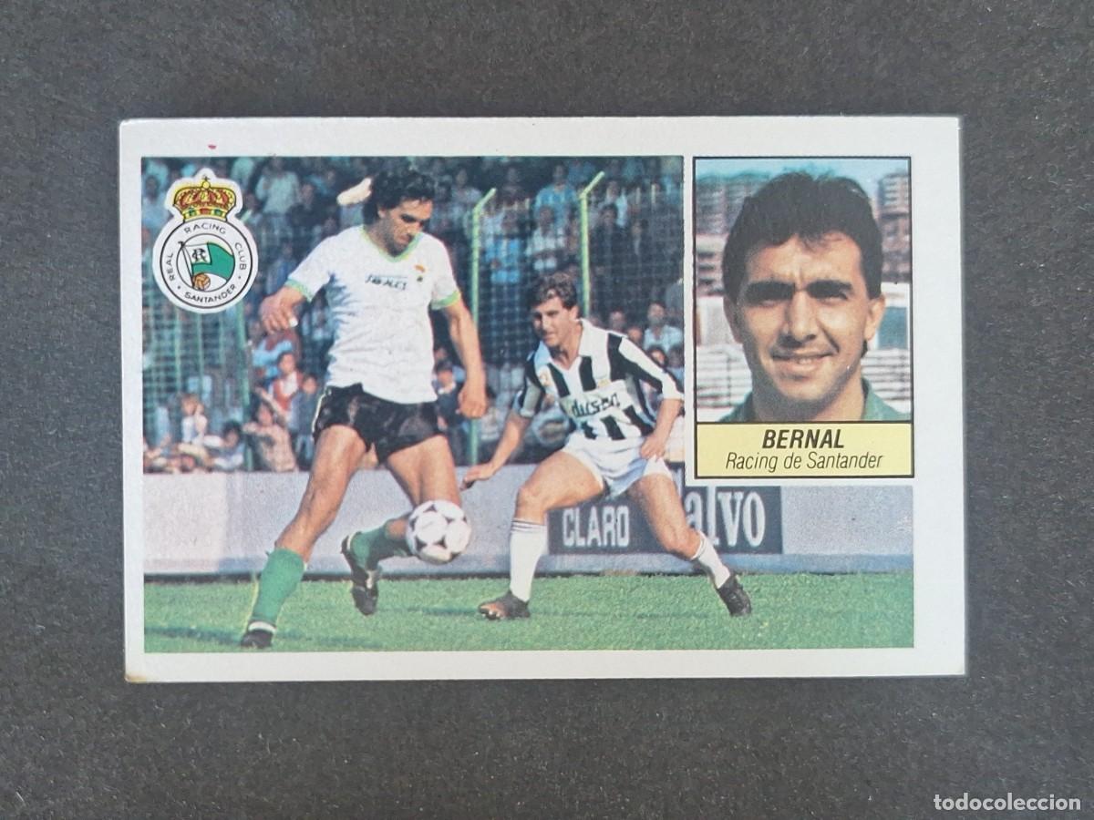Cromos de f&uacute;tbol: L3 BERNAL RACING DE SANTANDER LIGA ESTE 1984 1985 84 85 NUNCA PEGADO SIN PEGAR