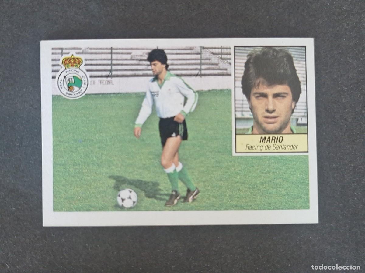 Cromos de f&uacute;tbol: L3 MARIO RACING DE SANTANDER LIGA ESTE 1984 1985 84 85 NUNCA PEGADO SIN PEGAR