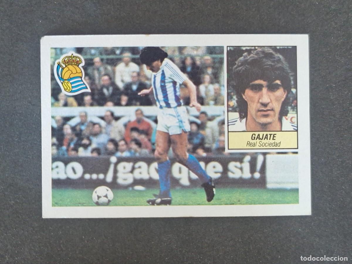 Cartes &agrave; collectionner de Football: L3 GAJATE REAL SOCIEDAD LIGA ESTE 1984 1985 84 85 NUNCA PEGADO SIN PEGAR