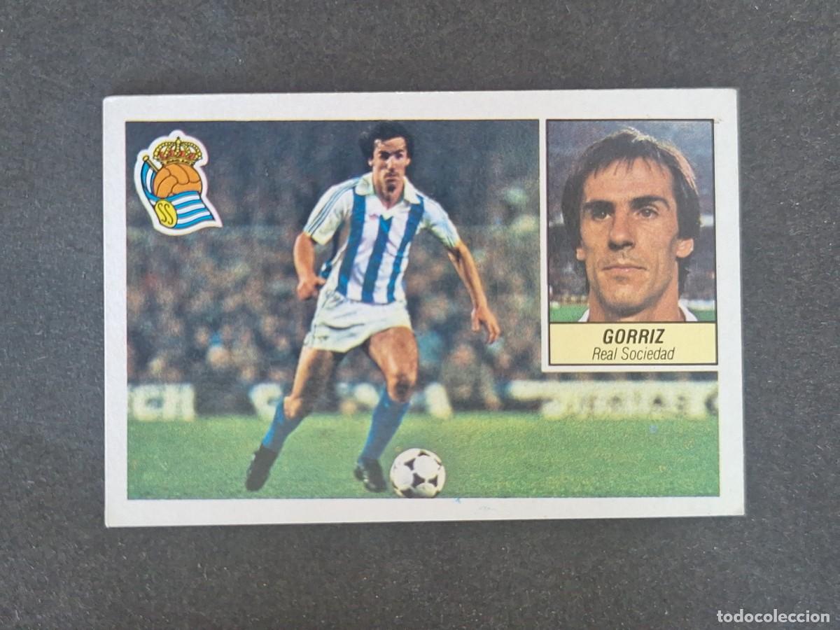 Cartes &agrave; collectionner de Football: L3 GORRIZ REAL SOCIEDAD LIGA ESTE 1984 1985 84 85 NUNCA PEGADO SIN PEGAR