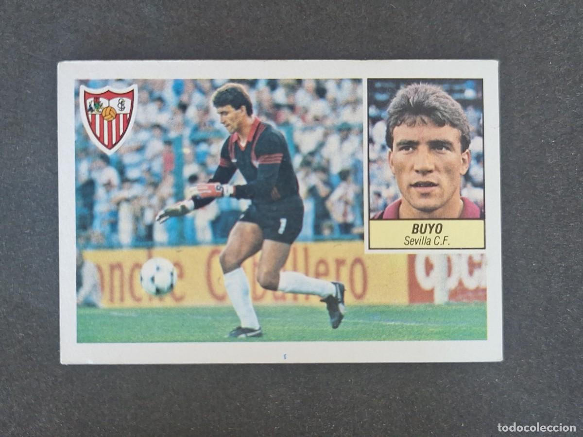 Cromos de f&uacute;tbol: L3 BUYO SEVILLA C. F. LIGA ESTE 1984 1985 84 85 NUNCA PEGADO SIN PEGAR