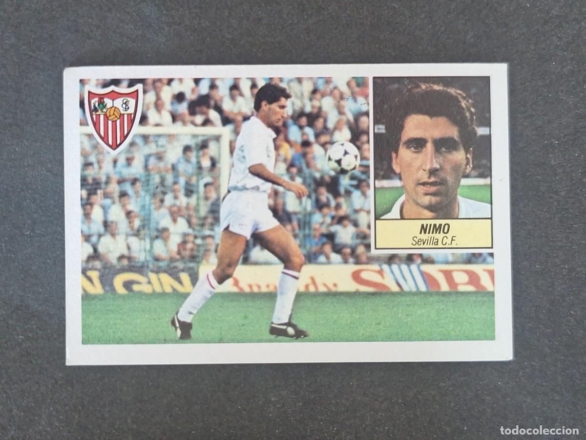 Cromos de f&uacute;tbol: L3 NIMO SEVILLA C. F. LIGA ESTE 1984 1985 84 85 NUNCA PEGADO SIN PEGAR