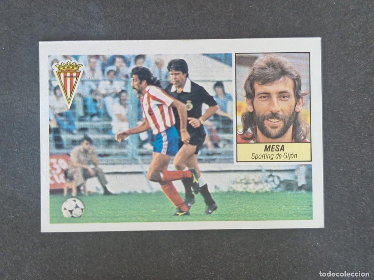 Cromos de f&uacute;tbol: L3 MESA SPORTING DE GIJON LIGA ESTE 1984 1985 84 85 NUNCA PEGADO SIN PEGAR