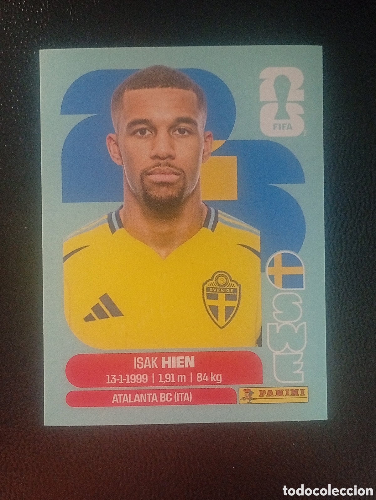 Cromos de f&uacute;tbol: SWE 3 HIEN SVERIGE SUECIA MUNDIAL F&Uacute;TBOL 2026 FIFA WORLD CUP PANINI CROMO STICKER SWE3